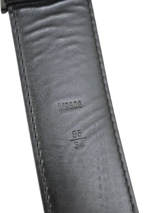 LOUIS VUITTON Ceinture LV Initial Belt 85/34 Damier Graphite main image 11